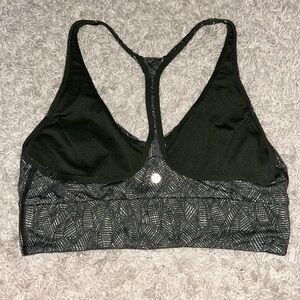 Lululemon Zip Up Sports Bra
